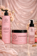 Kit Trio Rituel - Shampooing + Masque + Sérum - Kératine & Figue de Barbarie – l'expertise dédiée aux cheveux colorés ou tous type de cheveux - Kera Queen’s Paris