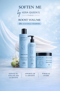 Soften Me - Shampoing + Masque + Leave In – L'expertise dédiée aux cheveux fins & sans volume - Boost Volume by Kera Queen’s Paris